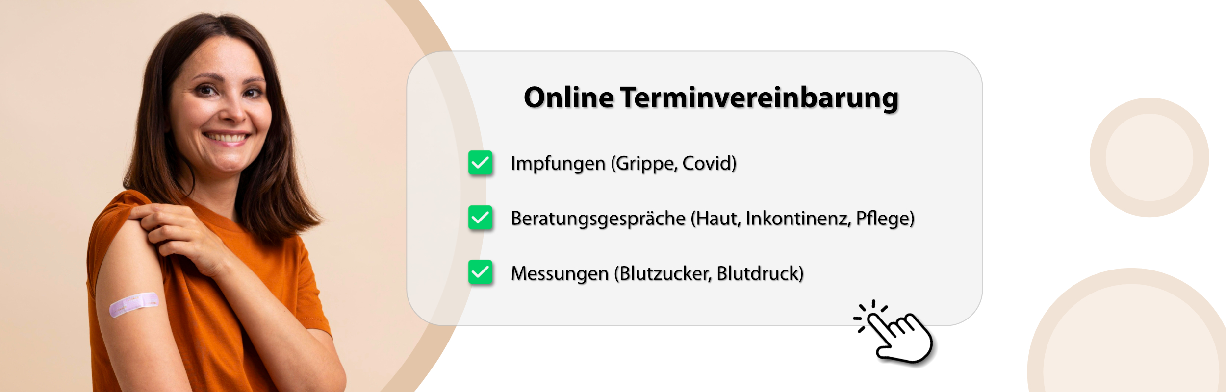 Impfungen und weitere Services / pDL